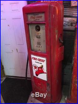 Vintage Texaco Fire chief gas pump Neptune