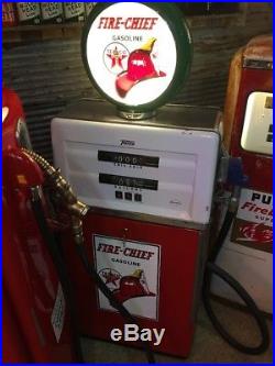 Vintage Texaco Fire chief gas pump Tokhiem