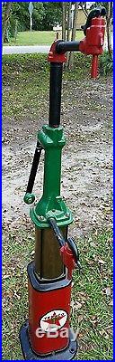 Vintage Texaco Gas Pump 1920s EUC