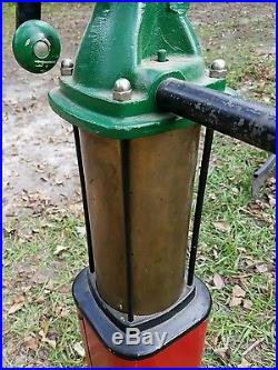 Vintage Texaco Gas Pump 1920s EUC
