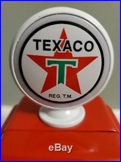 Vintage Texaco Gas Pump Die Cast Metal Original Collectable Musical Bank