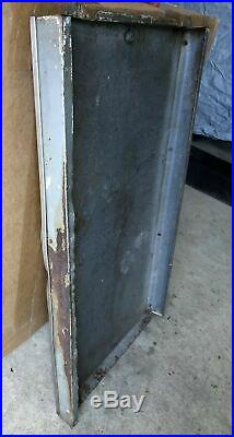 Vintage Texaco Gas Pump Door With Original Decal