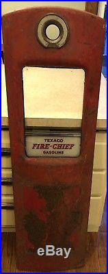 Vintage Texaco Gas Pump Front NO RESERVE