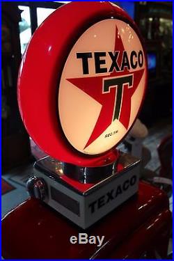 Vintage Texaco Gas Pump Light RESTORED