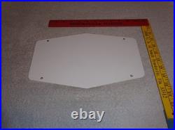 Vintage Texaco Gasoline 11 3/4 Porcelain Metal Oil Pump Plate Advertising Sign