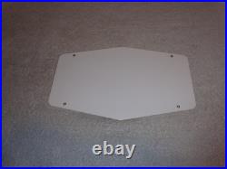 Vintage Texaco Gasoline 11 3/4 Porcelain Metal Oil Pump Plate Advertising Sign