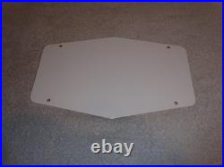 Vintage Texaco Gasoline 11 3/4 Porcelain Metal Oil Pump Plate Advertising Sign