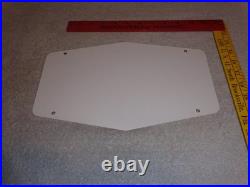 Vintage Texaco Gasoline 11 3/4 Porcelain Metal Oil Pump Plate Advertising Sign