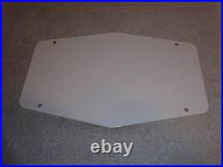 Vintage Texaco Gasoline 11 3/4 Porcelain Metal Oil Pump Plate Advertising Sign