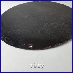 Vintage Texaco Gasoline Gas Pump Sign Aircraft Motor Oil Porcelain Sign