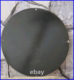 Vintage Texaco Gasoline Porcelain Gas Station Pump Sign Very Collectible 12