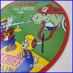 Vintage Texaco Gasoline Porcelain Sign Firefighter Cecil Gas Pump Plate Sign Vintage Texaco Gasoline Porcelain Sign Firefighter Cecil Gas Pump Plate Sign