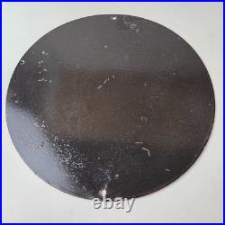 Vintage Texaco Gasoline Porcelain Sign Muttley Cartoon Gas Pump Plate Sign