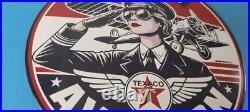 Vintage Texaco Gasoline Sign Aviation Gas Pump Porcelain Sign Vintage Texaco Gasoline Sign Aviation Gas Pump Porcelain Sign