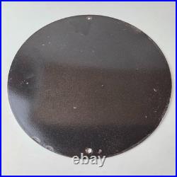 Vintage Texaco Gasoline Sign Aviation Gas Pump Porcelain Sign