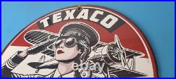 Vintage Texaco Gasoline Sign Aviation Gas Pump Porcelain Sign Vintage Texaco Gasoline Sign Aviation Gas Pump Porcelain Sign