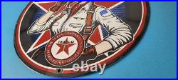 Vintage Texaco Gasoline Sign Aviation Pilot Gas Pump Porcelain Military Sign Vintage Texaco Gasoline Sign Aviation Pilot Gas Pump Porcelain Military Sign