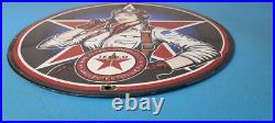 Vintage Texaco Gasoline Sign Aviation Pilot Gas Pump Porcelain Military Sign Vintage Texaco Gasoline Sign Aviation Pilot Gas Pump Porcelain Military Sign