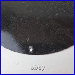 Vintage Texaco Gasoline Sign Aviation Pilot Gas Pump Porcelain Sign