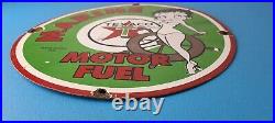 Vintage Texaco Gasoline Sign Betty Boop Gas Motor Oil Pump Porcelain Sign