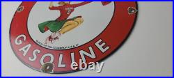 Vintage Texaco Gasoline Sign Cheerleader Gas Pump Advertisement Porcelain Sign Vintage Texaco Gasoline Sign Cheerleader Gas Pump Advertisement Porcelain Sign