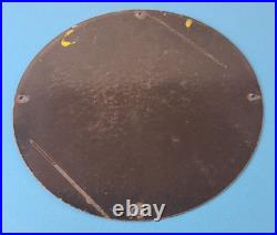 Vintage Texaco Gasoline Sign Disney Mickey Sea Chief Porcelain Gas Pump Sign