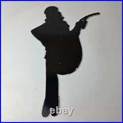 Vintage Texaco Gasoline Sign Gas Attendant Gas Pump Ad Porcelain Sign