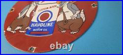 Vintage Texaco Gasoline Sign Gas Pump Plate Porcelain Havoline Cartoon Sign Vintage Texaco Gasoline Sign Gas Pump Plate Porcelain Havoline Cartoon Sign