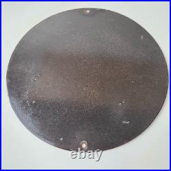 Vintage Texaco Gasoline Sign Lets Check Gas Attendants Porcelain Pump Sign