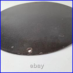 Vintage Texaco Gasoline Sign Lets Check Gas Attendants Porcelain Pump Sign