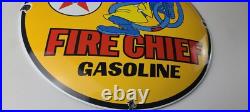 Vintage Texaco Gasoline Sign Porcelain Disney Goofy Fire Chief Gas Pump Sign Vintage Texaco Gasoline Sign Porcelain Disney Goofy Fire Chief Gas Pump Sign
