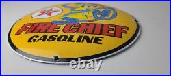 Vintage Texaco Gasoline Sign Porcelain Disney Goofy Fire Chief Gas Pump Sign Vintage Texaco Gasoline Sign Porcelain Disney Goofy Fire Chief Gas Pump Sign