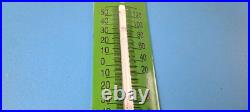 Vintage Texaco Gasoline Sign Service Gas Pump Ad Sign on Porcelain Thermometer