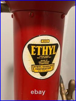 Vintage Texaco Gravity Feed Gas Pump Early 1900s Petroliana Collectible