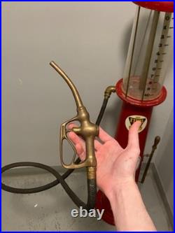 Vintage Texaco Gravity Feed Gas Pump Early 1900s Petroliana Collectible
