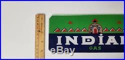 Vintage Texaco Indian Gas pump front Glass Original NOS RARE Vintage Texaco Indian Gas pump front Glass Original NOS RARE