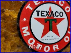 Vintage Texaco Lubester Sign Motor Oil Gas Station Service Pump Topper Texas USA Vintage Texaco Lubester Sign Motor Oil Gas Station Service Pump Topper Texas USA