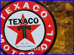 Vintage Texaco Lubester Sign Motor Oil Gas Station Service Pump Topper Texas USA Vintage Texaco Lubester Sign Motor Oil Gas Station Service Pump Topper Texas USA