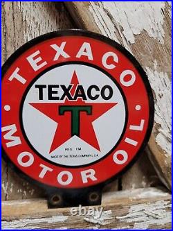 Vintage Texaco Lubester Sign Motor Oil Gas Station Service Pump Topper Texas USA Vintage Texaco Lubester Sign Motor Oil Gas Station Service Pump Topper Texas USA