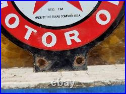 Vintage Texaco Lubester Sign Motor Oil Gas Station Service Pump Topper Texas USA Vintage Texaco Lubester Sign Motor Oil Gas Station Service Pump Topper Texas USA