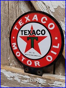 Vintage Texaco Lubester Sign Motor Oil Gas Station Service Pump Topper Texas USA Vintage Texaco Lubester Sign Motor Oil Gas Station Service Pump Topper Texas USA