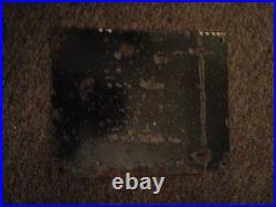 Vintage Texaco Motor Oil Porcelain Sign Texas Gasoline Gas Station Pump Plate