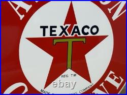 Vintage Texaco Motor Oil Porcelain Sign Texas Gasoline Gas Station Pump Plate Vintage Texaco Motor Oil Porcelain Sign Texas Gasoline Gas Station Pump Plate