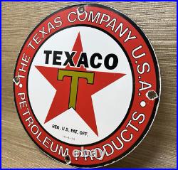 Vintage Texaco Motor Oil Porcelain Sign Texas Gasoline Gas Station Pump Plate Vintage Texaco Motor Oil Porcelain Sign Texas Gasoline Gas Station Pump Plate