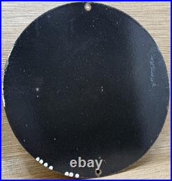 Vintage Texaco Motor Oil Porcelain Sign Texas Gasoline Gas Station Pump Plate