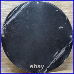 Vintage Texaco Motor Oil Porcelain Sign Texas Gasoline Gas Station Pump Plate