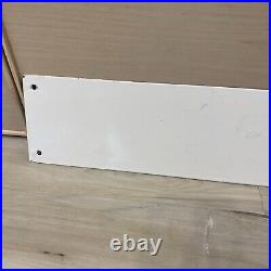 Vintage Texaco No Smoking Porcelain Sign Texas Gasoline Gas Station Pump Plate