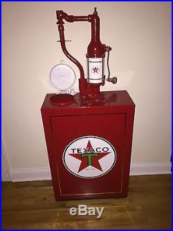Vintage Texaco Oil Lubester Gas Pump