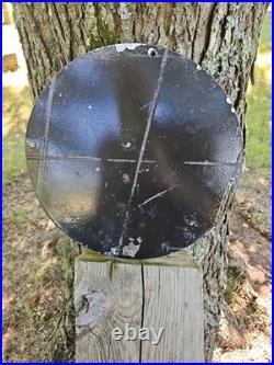 Vintage Texaco Porcelain Gas Station Sign, Port Arthur Texas, Motor Cup Grease