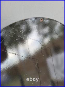 Vintage Texaco Porcelain Sign 30 Old Dsp Lubricant Gas Pump Pole Car Oil Texas